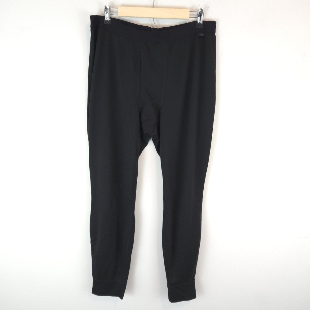 Patagonia Men's Black Capilene 3 Midweight Bottoms Baselayer